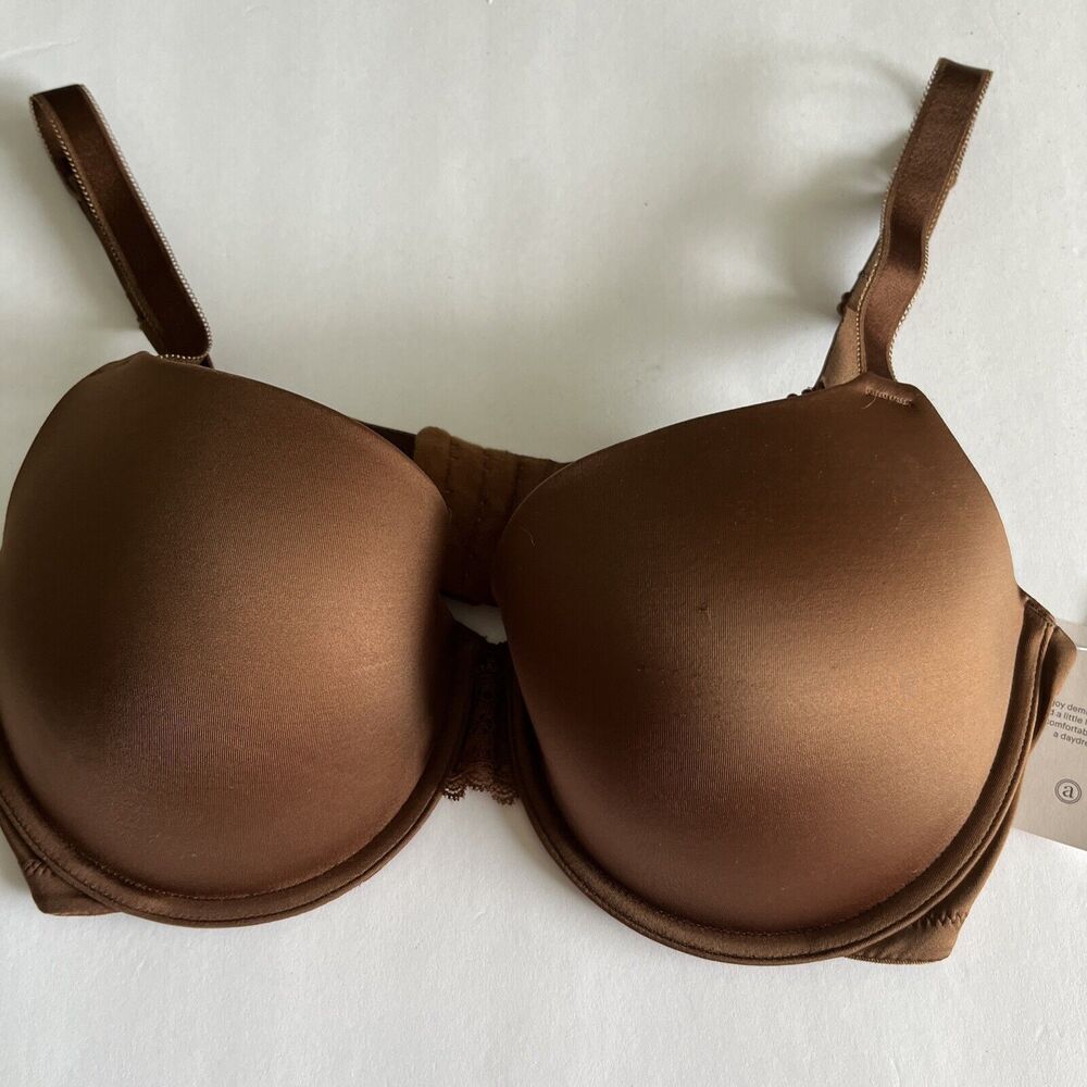 Auden The Daydream Demi Coverage Light Lift Bra Brown Size 36DD NEW! NEVER WORN